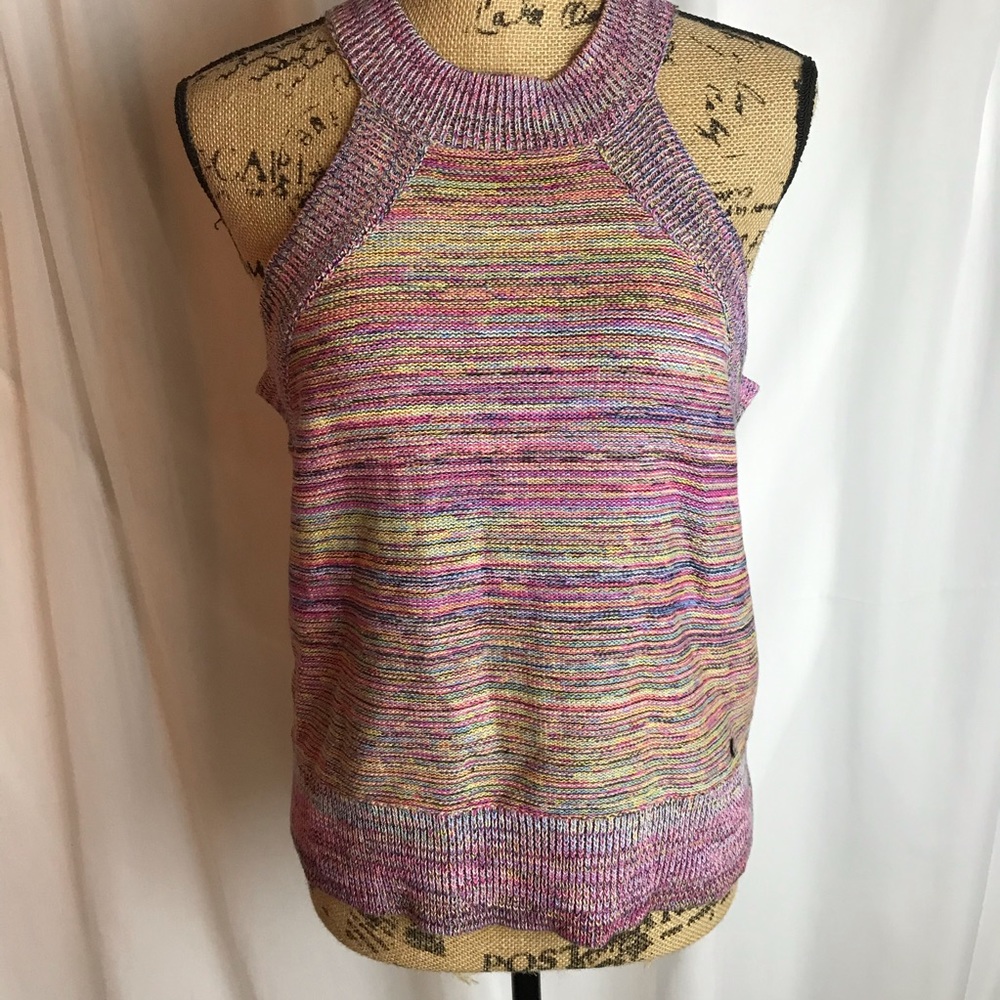 NWOT Numph Alaysia Knit Spacedye Tank
